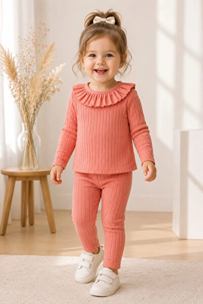 Mireya Kids طقم أطفال 100% قطن قطن قماش مجدّل