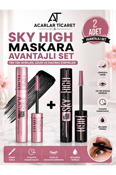 Lash Extension High Maskara & Lash Extension High Black Maskara