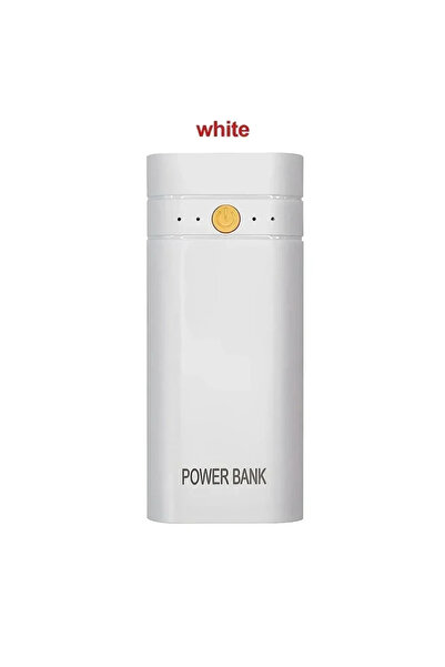 Choice White 5V 2A 6000mAh 2X 18650 USB Type-C Battery Charger Case For Phone...