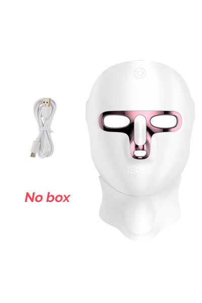 Choice1 no box 7 Color LED Facial Mask Face and Neck Photon Skin Rejuvenation...