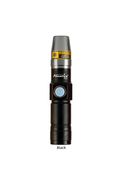 Choice USB Charging Black 365nm UV Flashlight USB Rechargeable Money Pet Urin...