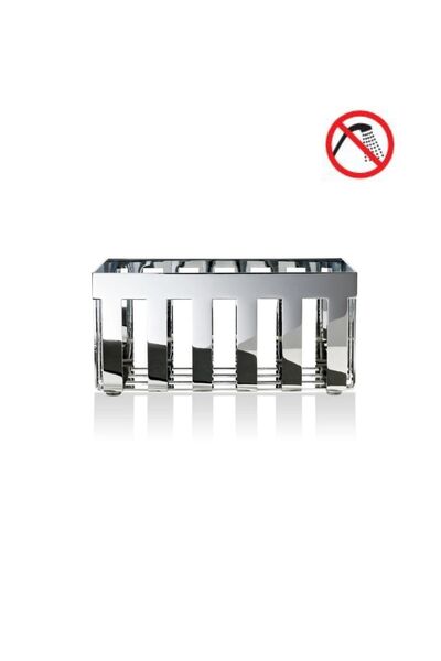 Decor Walther Hand Towel Box, Countertop, 20Xh9.5X12Cm - Chrome