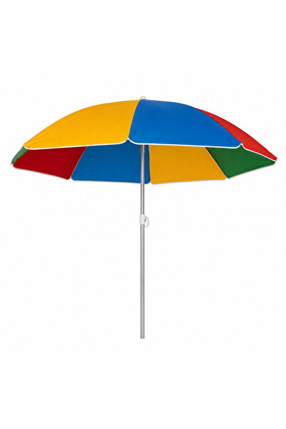 Zenorius Umbrelă de Plajă 170 cm, Înălțime Reglabilă până la 1.55 m, Protecți...