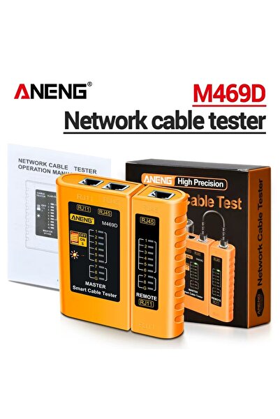 Choice1 ANENG M469D Yellow Professional Network Analyzer Tester M469D Cable L...
