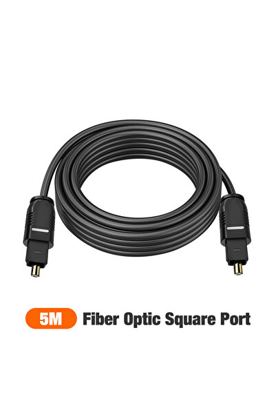 Choice1 5m HIFI 5.1 Digital Optical Audio Cable Toslink SPDIF Coaxial Cable f...