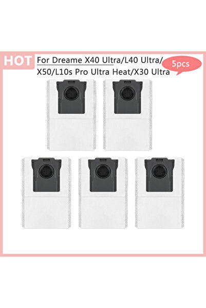 Choice 5pcs Removal Trash Bag Accessories For Dreame X50, X40 Ultra, L10s Pro...