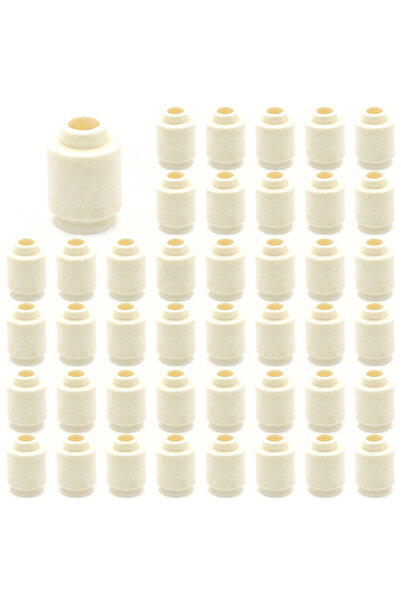 Choice white 100pcs Moc Brick Round 1x1 3062 Lamp Bead DIY Enlighten Building...