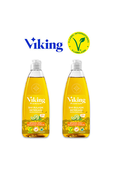 Viking Premium Bulaşık Deterjanı Nergis-bergamot 750 Ml 2 Adet