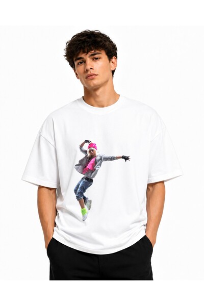Inscriptie Tricou Unisex Bumbac Premium Casual " Hip hop dance "