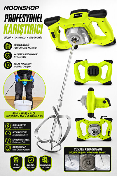 MOONSHOP Pro Japan 4000 xBakir Sargi 6 Kademe Devirli Ayarlı Elektirikli Alçı...