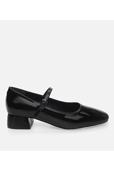 Yaya by Hotiç Black Yaya Women's Thick Heel