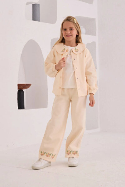 HAUSEkids 4-8 Years Stephanie Girl's 3-Piece Set -Latte-