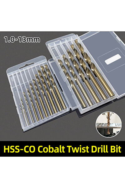 Choice34 6 Cobalt Twist Drill Bit 1-13mm High Speed Steel M35 Stainless Steel...