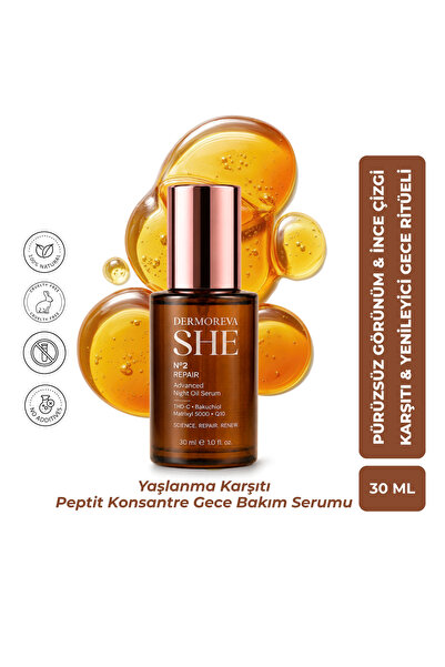 Renovafood Dermoreva She No:2 Gece Peptit Serumu