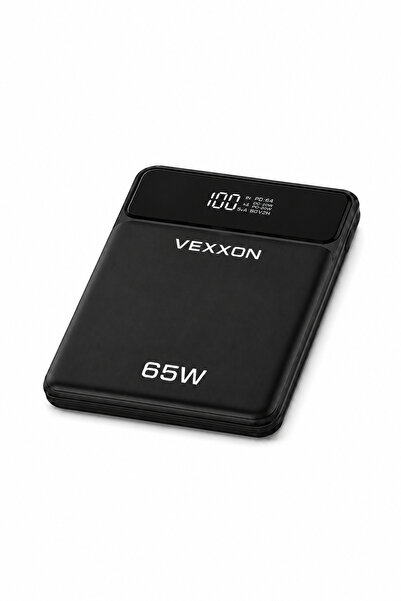 VEXXON 65W Kendinden Kablolu Turbo Hızlı Şarj Power Bank Macbook & Notebook Ş...