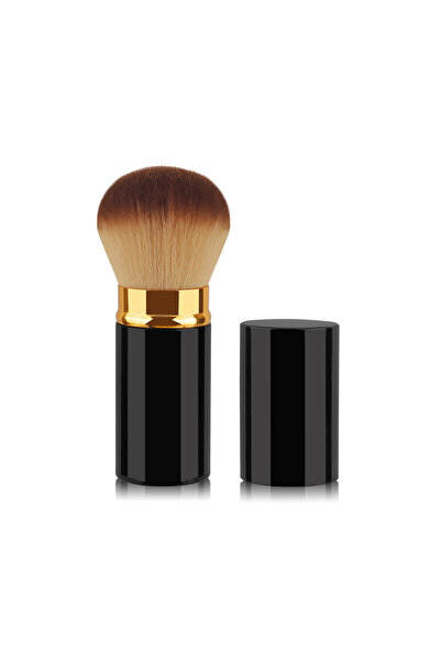Choice3 A 1 Pcs Black Retractable Kabuki Makeup Brush - All-in-One for Liquid...