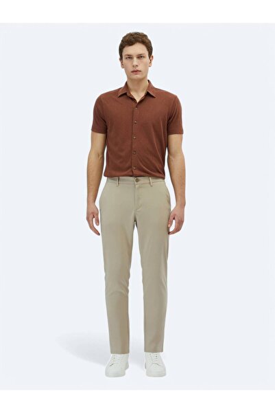 Kip Casual παντελόνι Jogging Fit Woven Mink