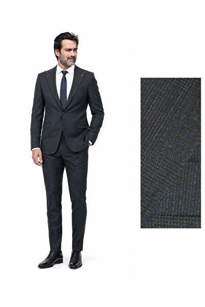 FABIO CASSEL Slim Fit Erkek Takım Elbise - Şık Modern Premium Tasarım