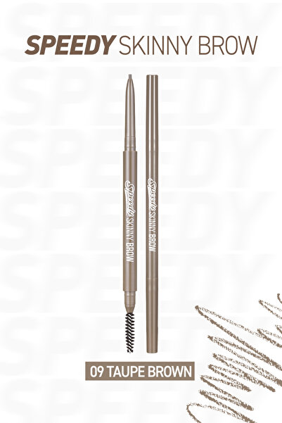 PERIPERA قلم حواجب ذو طرف رفيع للغاية ذو مظهر طبيعي PERIPERA Speedy Skinny Br...