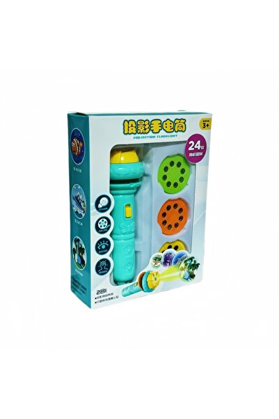 Choice10 blue ten slides Projector flashlight Early education educational dev...