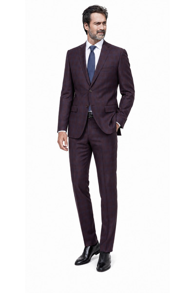 FABIO CASSEL Premium Erkek Takım Elbise Slim Fit Şık Tasarım