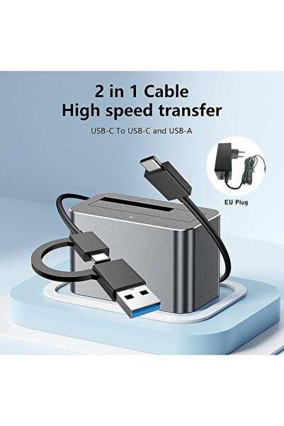 Choice1 BS-HD01S EU plug Blueendless 2.5/3.5 Inch SAS/SATA Hard Disk External...