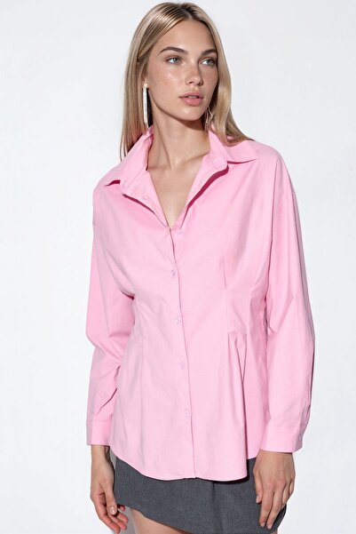 Hiccup Bdart Buttoned Slim Fit Poplin Shirt