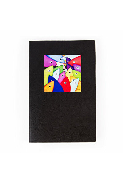 Biggdesign Fertility Fish Black Notepad