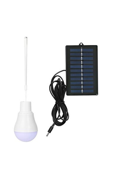 OEM Bec solar portabil pentru camping, alb rece