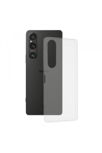 Sony Husa pentru Xperia 1 V, Techsuit, Clear, Transparenta