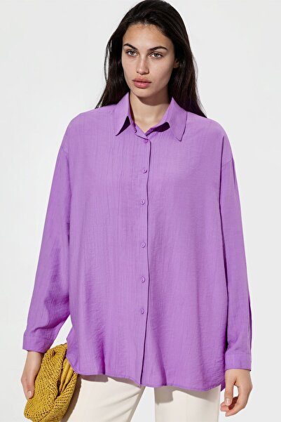 Hiccup Bdart Large Size Long Sleeve Buttoned Shirt