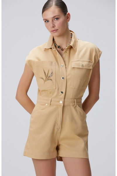 Network Bej  Denim Tulum