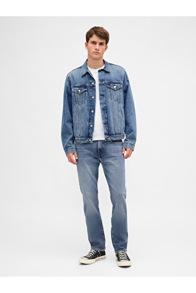 GAP Erkek Mavi Slim Jean Pantolon