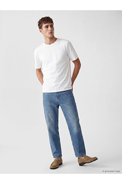 LC Waikiki New Season Lcw Jeans Indigo 745 Baggy Fit Men's Jean Trousers