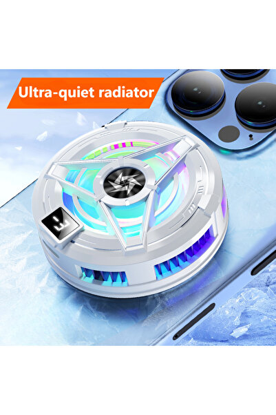 Choice SL17-White New Magnetic/ Back-clip Mobile Phone Semiconductor Radiator...