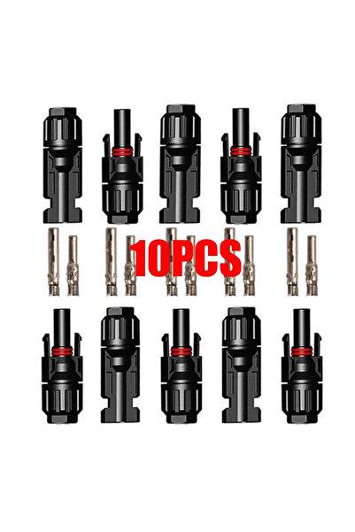 Choice3 Set MC4 10pcs(5pairs) 10/20/60/100PCS Photovoltaic Connectors, Solar ...