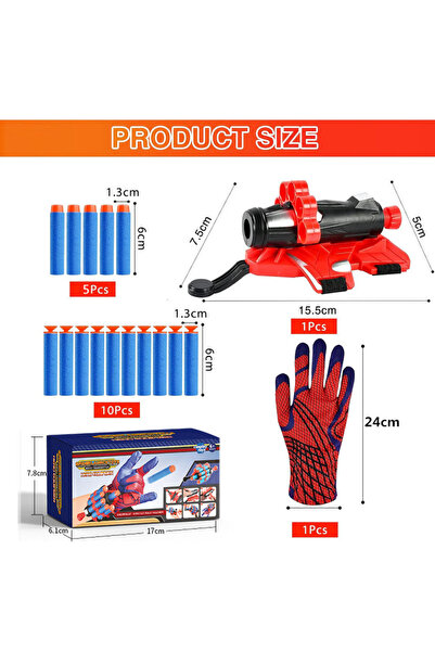 Choice One Size Style04 Children's Wrist Toy Five Hole Wristband Hero Launche...