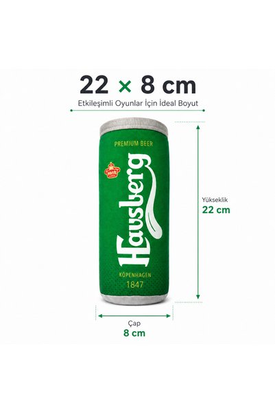 Havhav Premium 3'lü Peluş Köpek Oyuncak Seti | Havborg, Havneken, Havsberg Vikvik Sesli At-Getir Oyuncakları