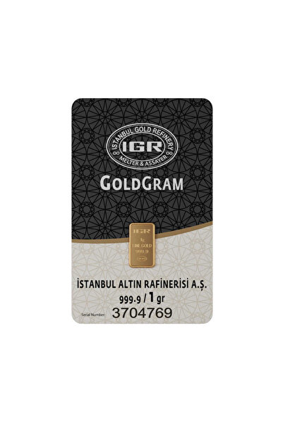 Harem Altın 1 gr 999.9 IAR Gram Külçe Altın