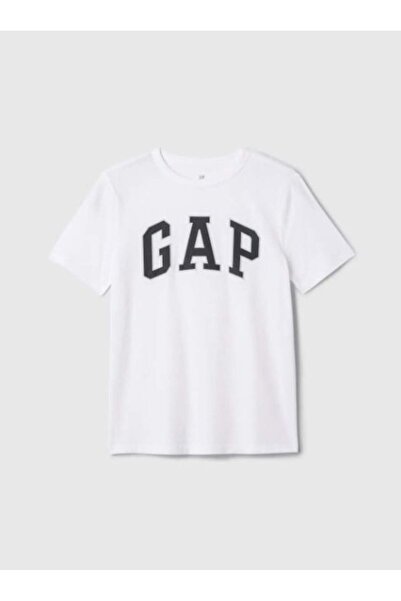 GAP Kids تي شيرت بشعار V-BASS للشباب من الجنسين
