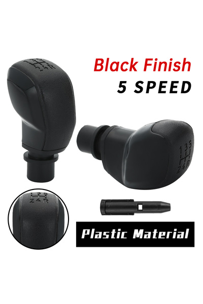 Choice1 Black High-quality 5 Speed Gear Shift Knob For Peugeot 306 307 301 20...