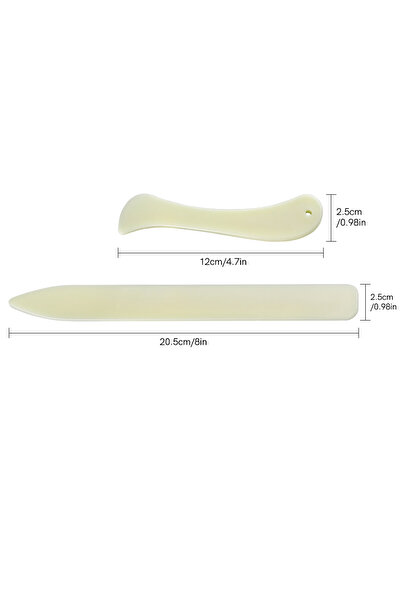 Choice 1 2pcs/set Paper Creaser and Bone Folder for Creating Crisp Folds Scor...