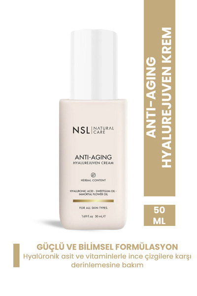 NSL NATURAL CARE كريم مضاد للشيخوخة وإزالة التجاعيد والوقاية منها