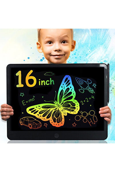 Choice8 16INCH Black D 16/12/10/8.5/8.2/6.5/4.5 Inch LCD Writing Tablet Drawi...