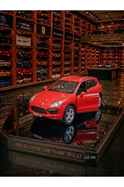 OYUNCAKSAHİLİ Porsche Cayenne Turbo 1.36 Diecast Orjinal 12cm Metal Kutuda Or...