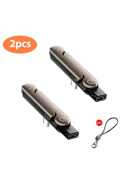 Choice1 Black-2pcs 1/3PCS Type C Phone Charging Bracket Adapter 240W Fast Cha...