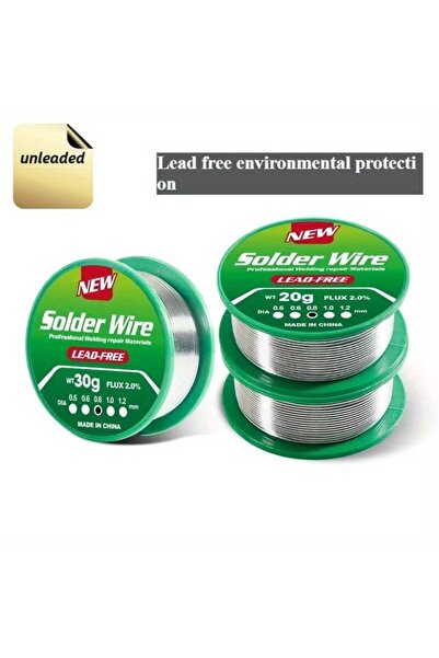 Choice1 0.8mm High Purity Rosin Core Lead-Free Solder Wire, Sn99.3 Cu0.7, Use...