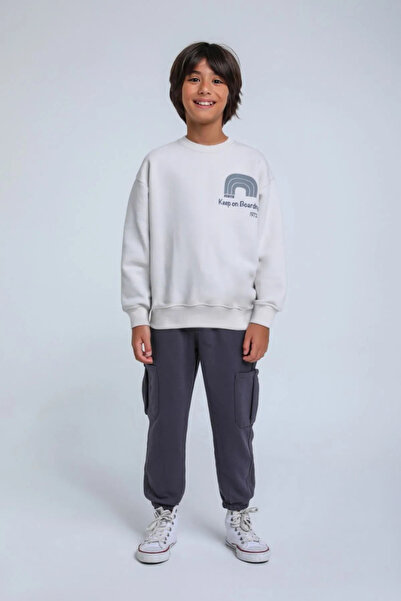 HAUSEkids 4-14 Years Keep Boarding Boy's Suit-Space Grey