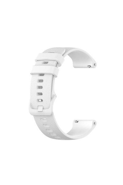 Choice سوار ساعة أصلي أبيض مقاس 20 مم لـ Garmin Vivoactive 5 3 Venu 2 SQ Vivo...