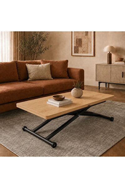 MASSADA FURNITURE DESIGN RELAX MDF AKILLI SEHPA - SAFİR MEŞE